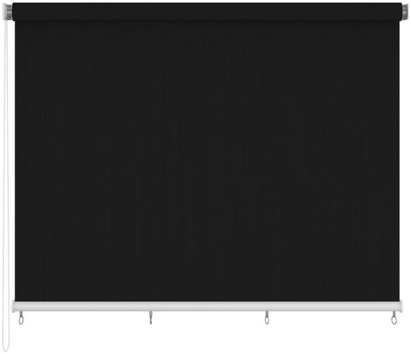 vidaXL Außenrollo 400x230 cm Schwarz 312964