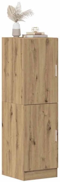 vidaXL Küchenschrank Artisan-Eiche 38x41,5x131,5 cm Holzwerkstoff 860120