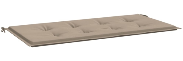 vidaXL Gartenbank-Auflage Taupe 120x50x4 cm Oxford-Gewebe 47622