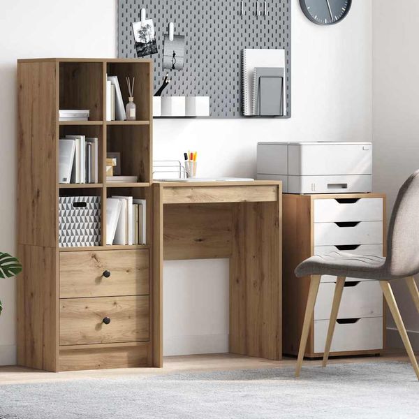 vidaXL Schreibtisch Artisan-Eiche 60 x 40 x 76 cm 869377