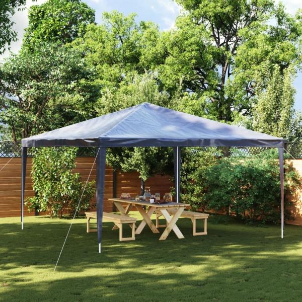 vidaXL Partyzelt 4x4 m Blau 48503