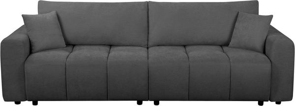 OTTO home Schlafsofa YLVAA 3-Sitzer, 239 cm - OTTO. Verlässliche Qualität, Schlaffunktion (132/198), Bettkasten, Feinstruktur-Bezug