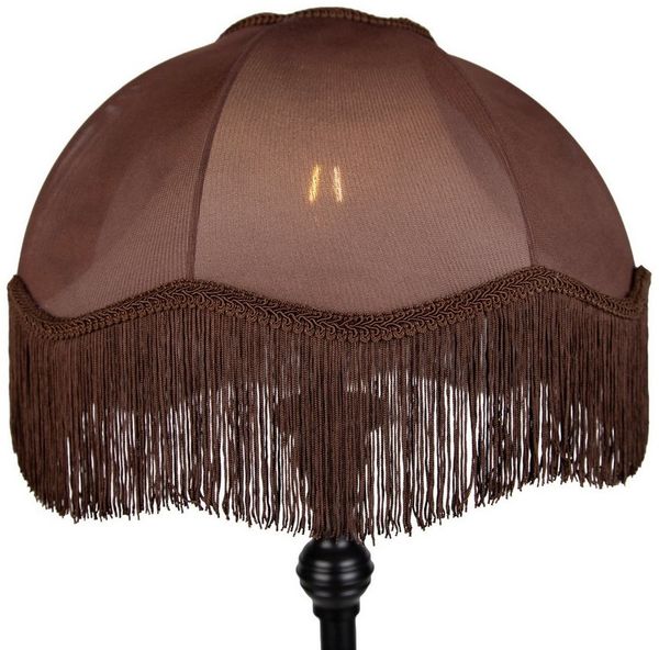 Qazqa Stehlampe Classico, ohne Leuchtmittel, E27, Schwarz, Landhaus / Rustikal, Holz, 1-flammig