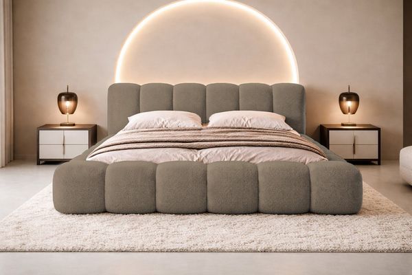 Compleo Polsterbett Designerbett, Wolkenbett, TOPSELLER, Modern Schlafzimmer, Made in EU, Wolkenbett modern