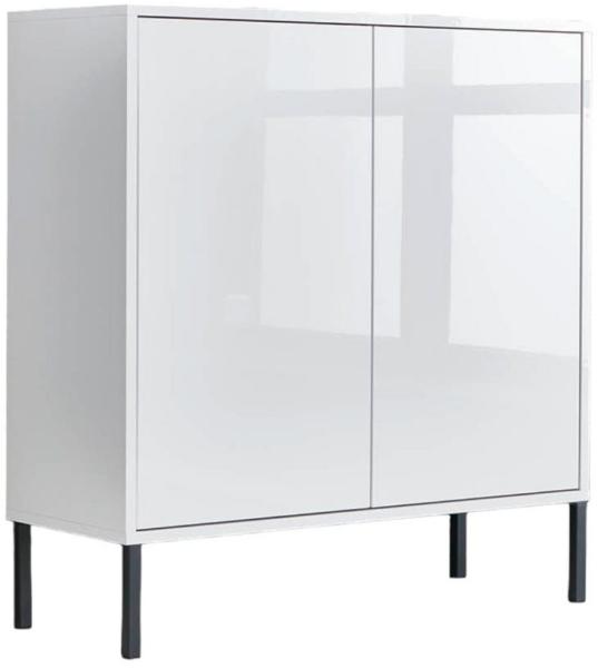 moebel-dich-auf Kommode BEN 4 (mit 4 Metallfüßen, in verschiedenen Farben), Push-to-open-Funktion