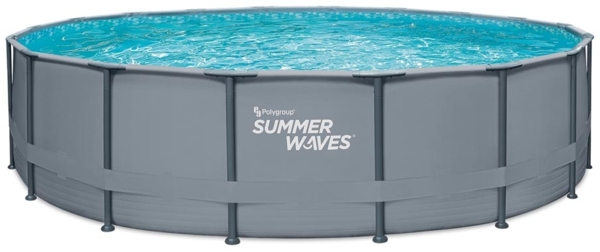 Summer Waves Elite Frame Pool | Aufstellpool rund