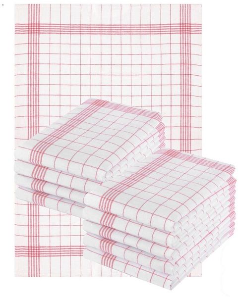 Betz Geschirrtuch 20er Set 50x70cm Geschirrtücher BW, (Set, 10-tlg, Geschirrtücher Küchentücher Handtücher), extrem strapazierfähig saugstark trocknergeeignet Gastronomiequalität