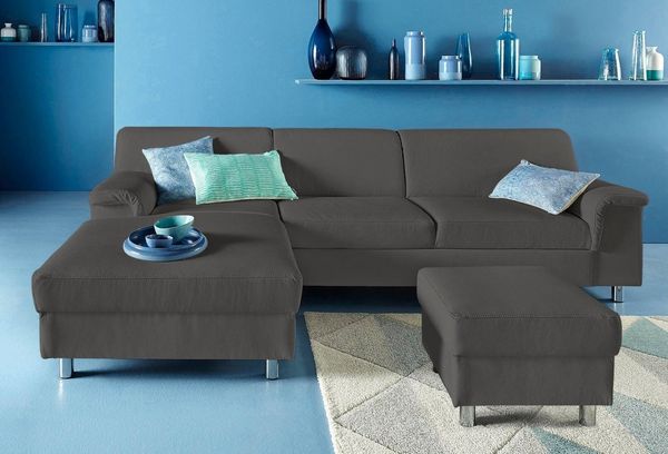 INOSIGN Ecksofa Jamie, L-Form, wahlweise mit Bettfunktion