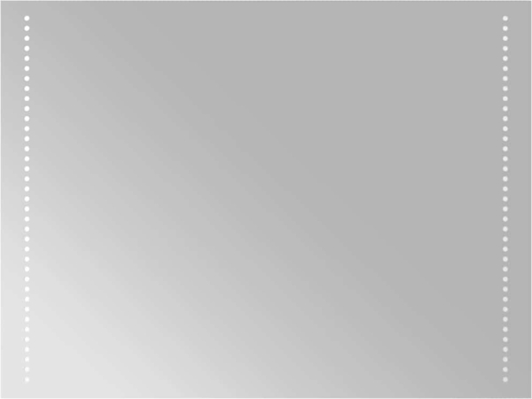 vidaXL LED-Badspiegel 80x60 cm 151730