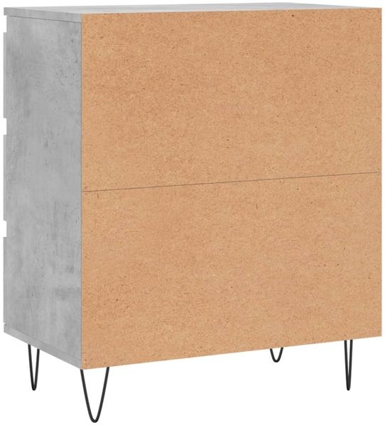 vidaXL Sideboard Betongrau 60x35x70 cm Holzwerkstoff 827184 Bild 8
