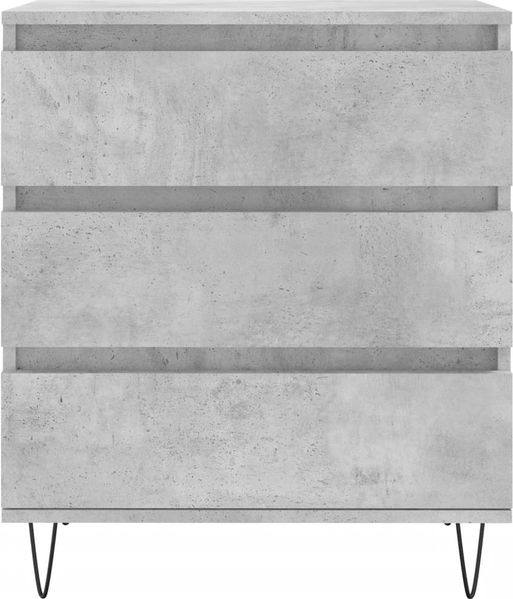 vidaXL Sideboard Betongrau 60x35x70 cm Holzwerkstoff 827184 Bild 5