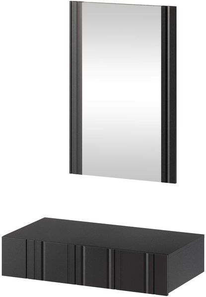 Schminktisch Intori (Farbe: Schwarz)