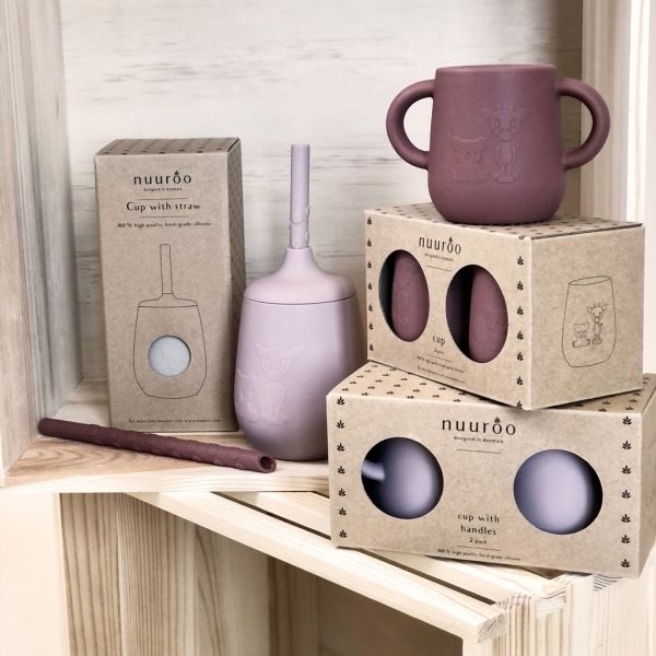 Nuuroo Abiola Silikonbecher 2er-Set