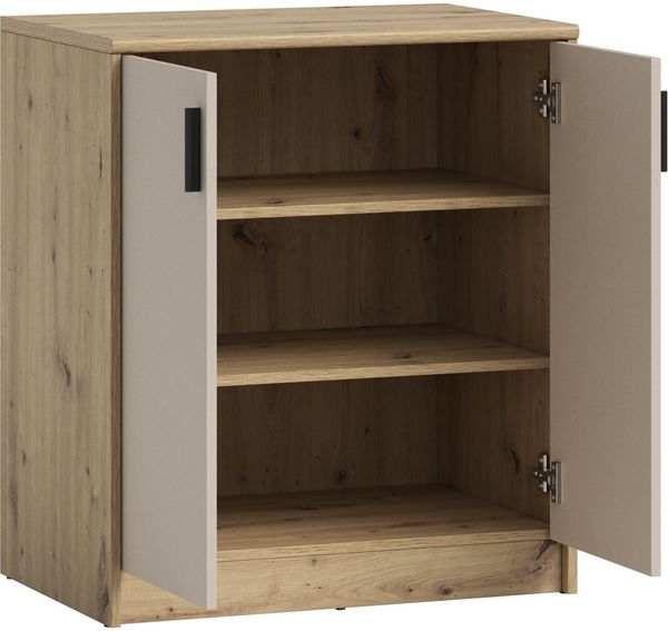 HBZ Sideboard Nelly Kommode, BxHxT 74 x 86 x 50 cm (1 St), Breite 74cm, Einlegeböden verstellbar, foliert Bild 4