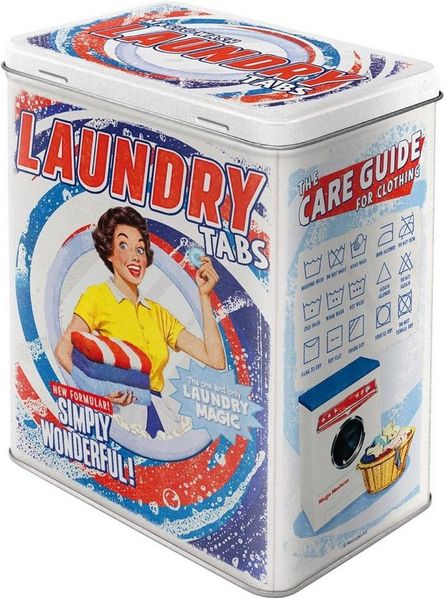 Nostalgic-Art Vorratsdose Kaffeedose Blechdose - Laundry Tabs