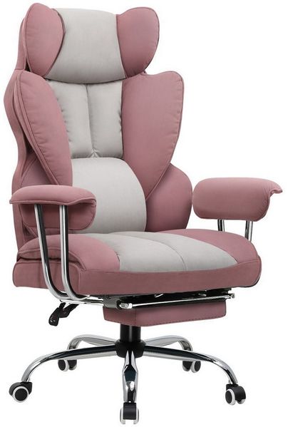 GTPLAYER Gaming-Stuhl Ergonomischer Bürostuhl Gaming Stuhl, Gamer Stuhl 150kg Belastbarkeit (Packung), Schreibtischstuhl Chefsessel mit Fußstütze höhenverstellbar kunstleder