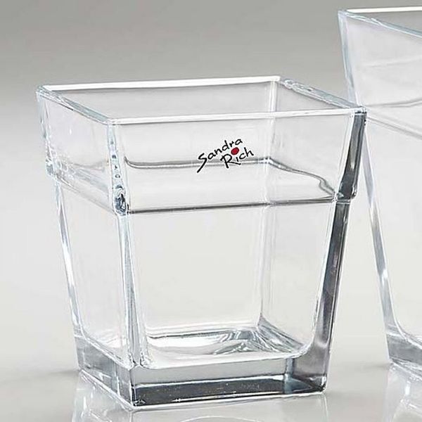 Sandra Rich Blumentopf Glastopf QUATTRO von Sandra Rich