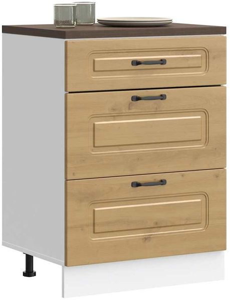 vidaXL Küchenunterschrank Kalmar Artisan-Eiche Holzwerkstoff 854288