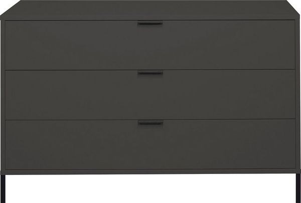 Maeusbacher Bonnie Kommoden Quadrat anthrazit matt lack BxHxT: 119 x 80 x 45 cm Bild 4