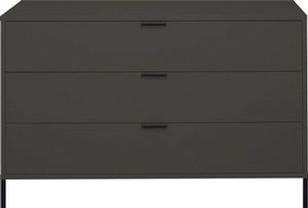 Maeusbacher Bonnie Kommoden Quadrat anthrazit matt lack BxHxT: 119 x 80 x 45 cm Bild 6