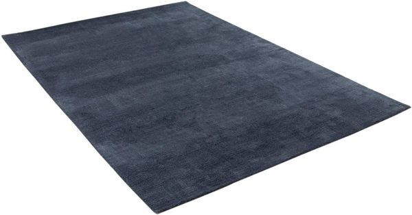 TOM TAILOR HOME Teppich Powder uni, rechteckig, Höhe: 12 mm, Uni-Farben, besonders weich und flauschig