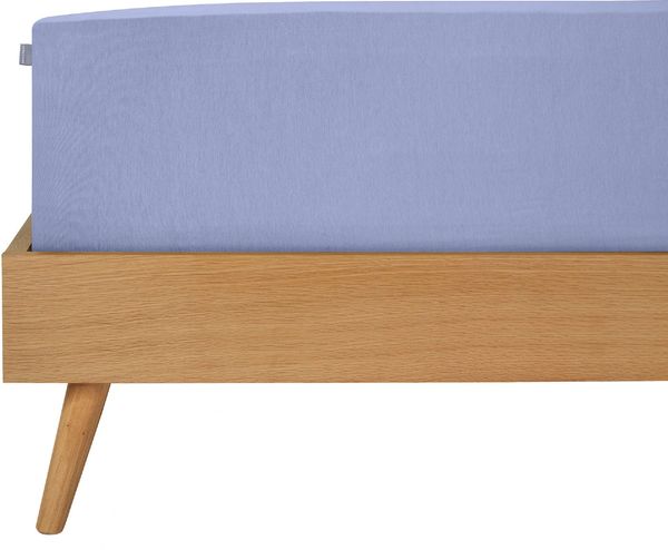 Schiesser Spannbettlaken Elli - 97/3 - 150 x 200 cm - Lavendel
