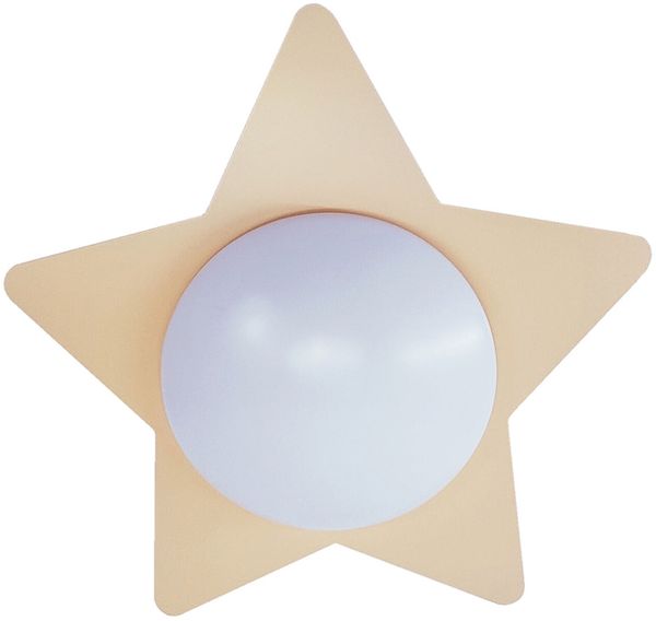 Deckenschale Stern, Peach Fuzz