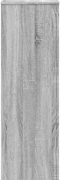 vidaXL Pflanzenständer 2 Stk. Grau Sonoma 33x33x100 cm Holzwerkstoff 3307887 Bild 7