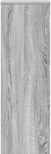vidaXL Pflanzenständer 2 Stk. Grau Sonoma 33x33x100 cm Holzwerkstoff 3307887 Bild 4