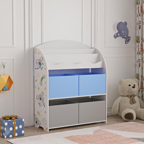 Kinderregal Orust mit Koala Motiv [en. casa]