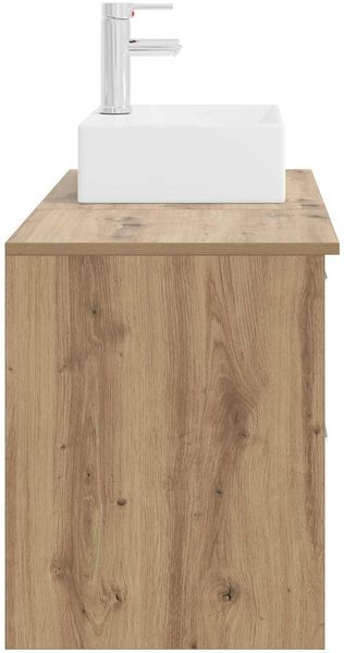 vidaXL Badezimmermöbel-Set 2 pcs Artisan-Eiche Holzwerkstoff 3403895 Bild 5