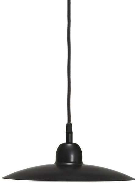 PR Home 1432803 Pendelleuchte Como 1-flammig Schwarz 28cm E27
