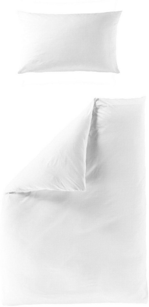 BIERBAUM Bettwäsche 4129, Musselin, 2 teilig, Musselin, 100 % Baumwolle, pflegeleicht, bügelfrei