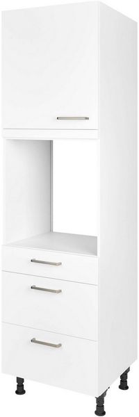 nobilia® Backofenumbauschrank "Touch", Ausrichtung wählbar, mit Schublade und zwei Auszügen und einer Tür, vormontiert, Breite/Höhe: 60/216,6 cm