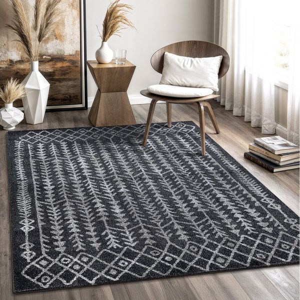 Sanat Teppich Boho 8204, rechteckig, Höhe: 10 mm, Kurzflor, robust, Boho, Scandic, für Fussbodenheizung geeignet