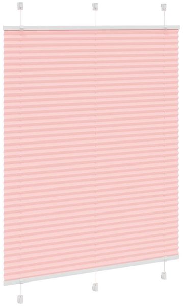 vidaXL Plissee Rosa 110x100 cm Stoffbreite 109,4 cm Polyester 4015434 Bild 3