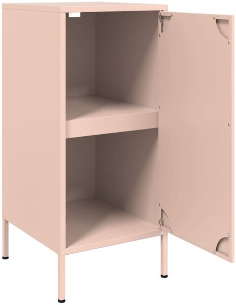vidaXL Sideboard Rosa 36x39x79 cm Stahl 843014 Bild 9