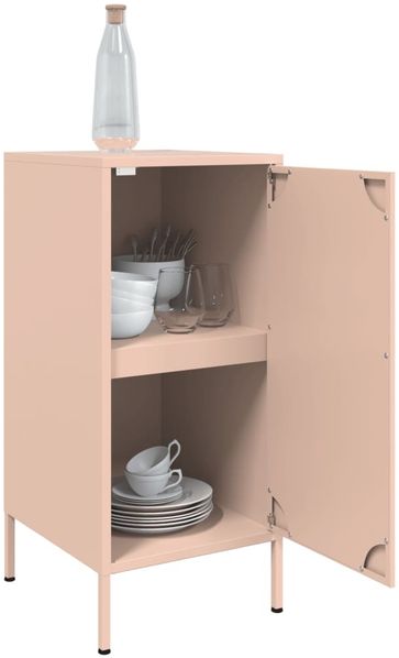vidaXL Sideboard Rosa 36x39x79 cm Stahl 843014 Bild 5