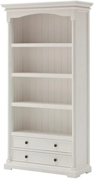 Bücherregal Provence mit Schubladen, 100 cm Bild 2