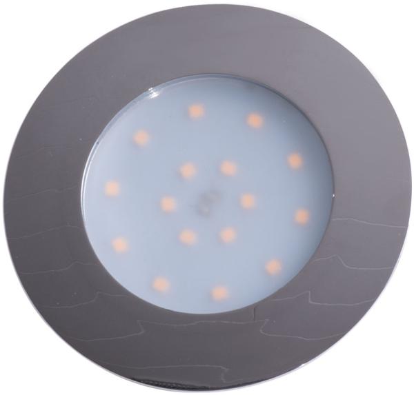 LED Decken-Einbaustrahler, Chrom, rund, 10,2 cm TINUS