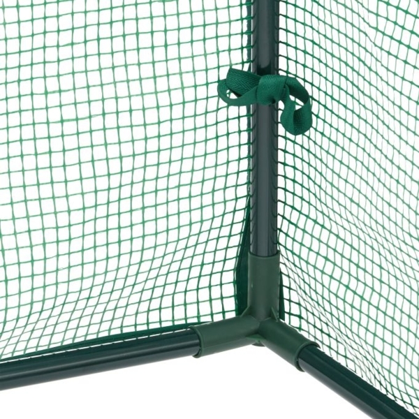 Foliengewächshaus mit Tür Bild 6