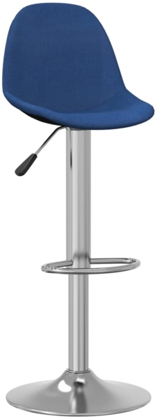 vidaXL Barhocker 2 Stk. Blau Stoff [333385]