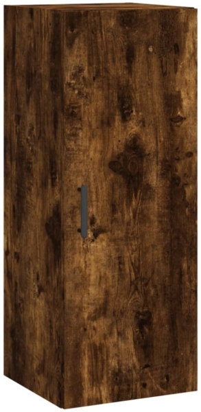 vidaXL Highboard Räuchereiche 34,5x34x180 cm Holzwerkstoff 3198862 Bild 8