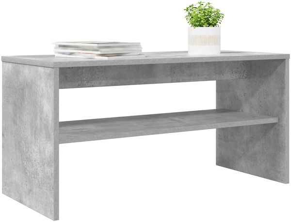 vidaXL TV-Schränk Beton Grau 80 x 35 x 40 cm Holzwerkstoff 8000303 Bild 3