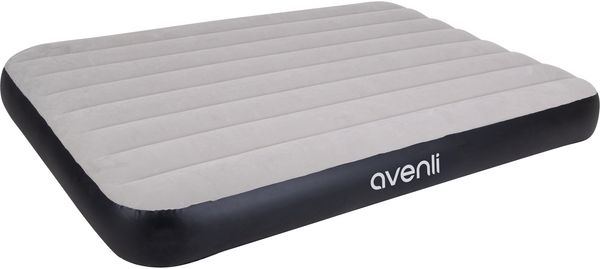 Avenli Luftmatratze Camping BeamRest grau 191x137x25cm