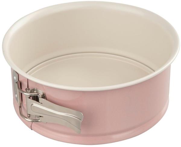 Springform Rundform Backform Kuchenform Retro Rosa D18cm x H8cm Dr. Oetker 4650