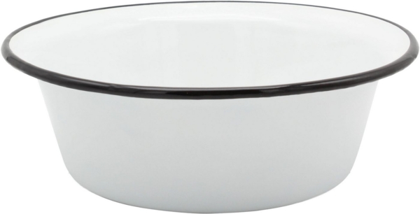 Schüssel 28 cm aus Haushaltemaille / Karl Krüger / Emaille - Schüssel