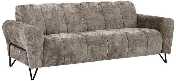 Beautysofa Sofa VOLARE, 3-Sitzer, viele Farbvarianten, ohne Schlaffunktion