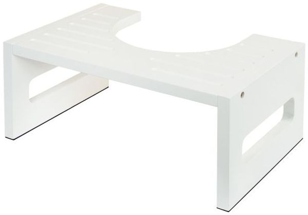 Relaxdays Toilettenhocker aus Bambus