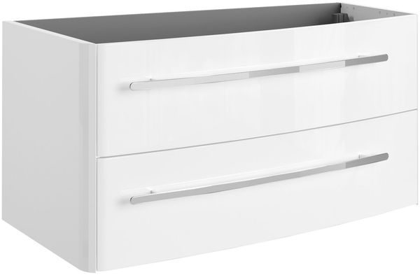 Lanzet CLASSICO Waschtischunterschrank 100 cm Weiß, rechts